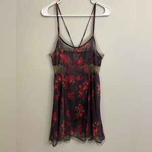Free People Intimates Sheer Lingerie Slip